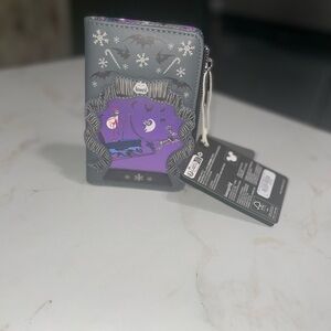 Loungefly Disney NBC Christmas Sleigh Ride Glow-in-the-Dark Wallet